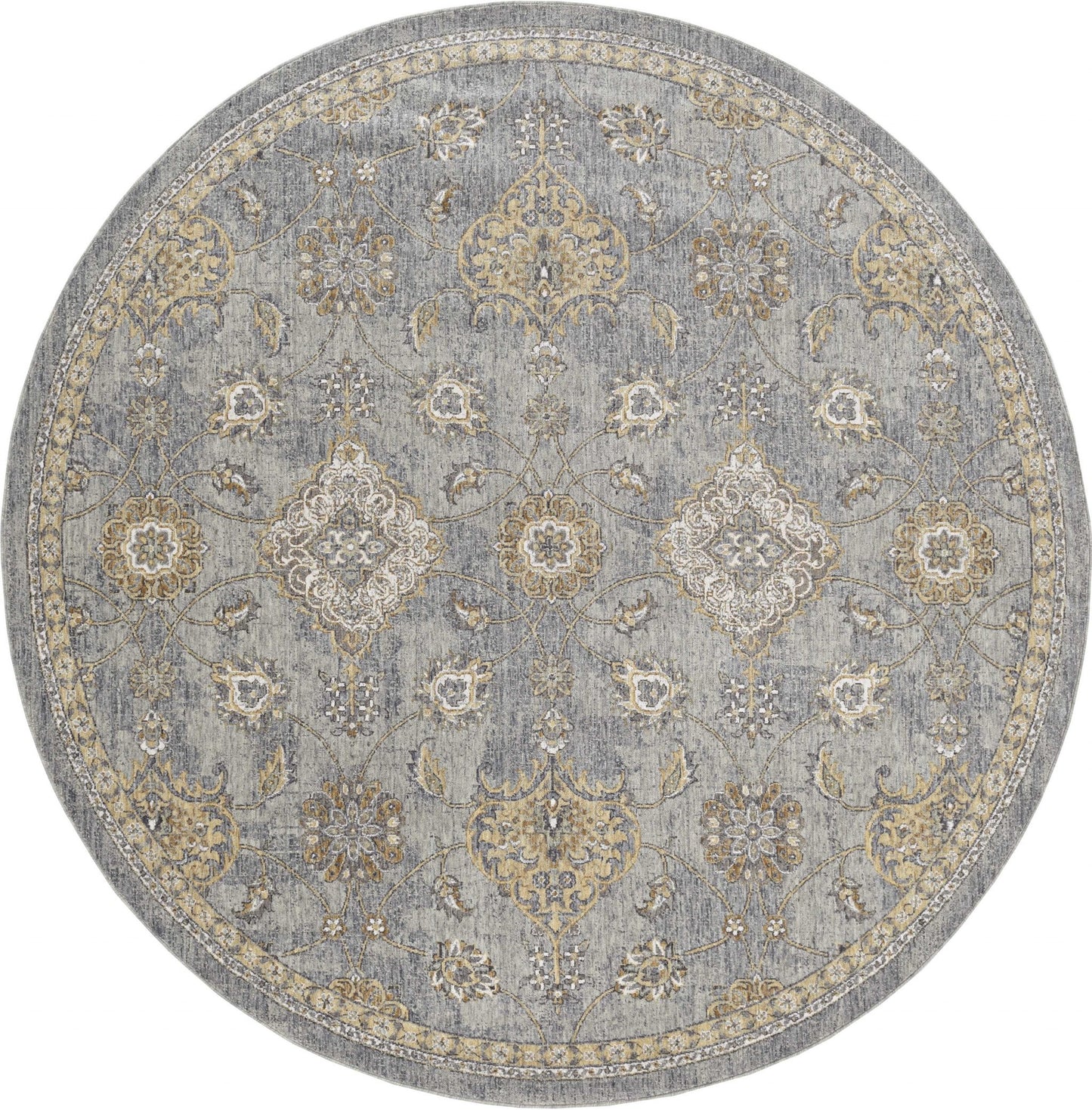 91 X 130 Sage Green Wool Rug