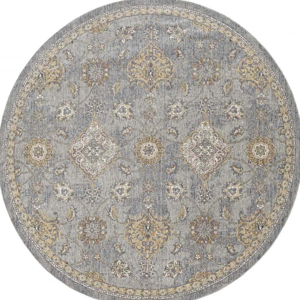 91 X 130 Sage Green Wool Rug