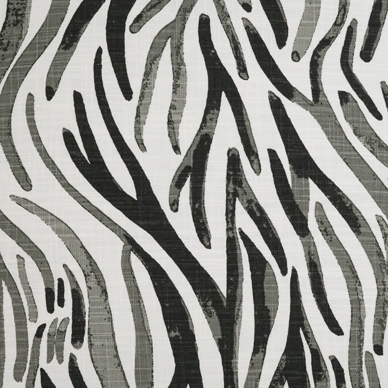 D.V. KAP HOME   24" x 24" Babur Pillow - Onyx Abstract    - 3753-O-2424