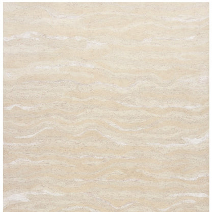 9' X 12' Beige And Ivory Abstract Hand Tufted Area Rug