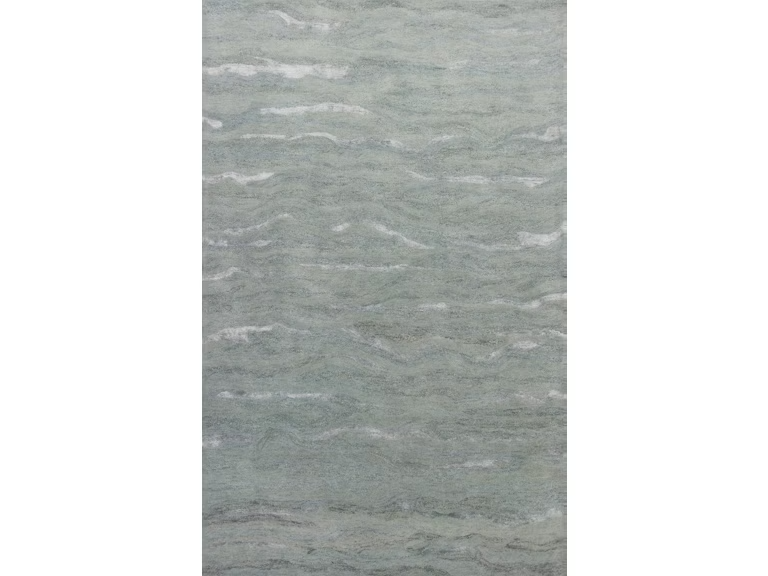 5' X 7' Slate Grey Hand Tufted Abstract Indoor Area Rug