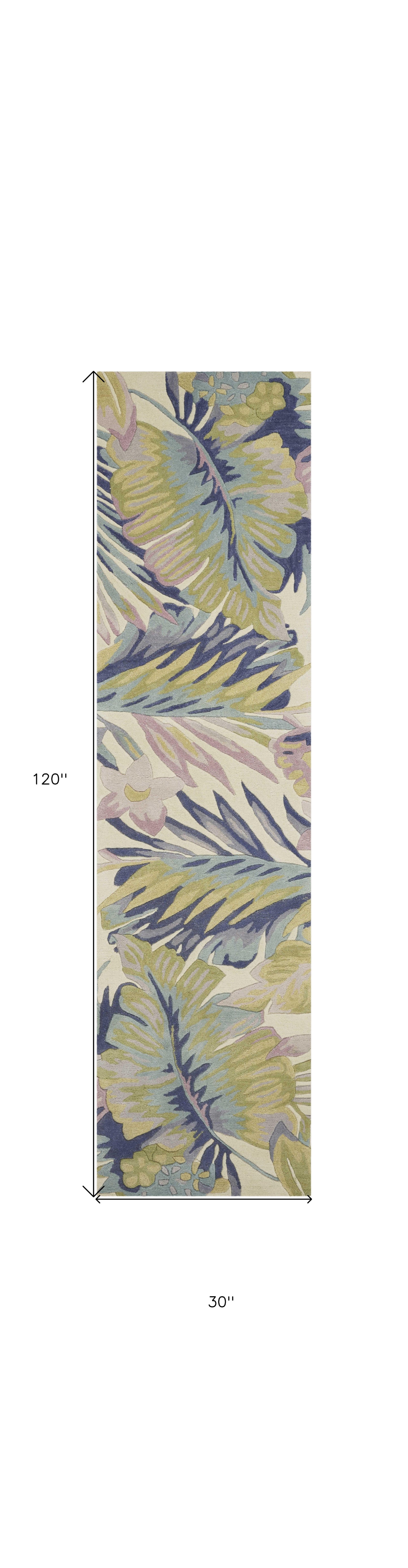 102 X 138 Pastel Wool Rug