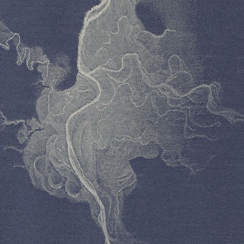 Duralee Contract Do61527 | 206-Navy  Drapery     - 375480