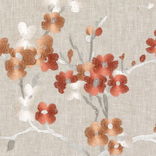 Duralee Da61578 | 689-Sage/Cinnam  Drapery     - 375572