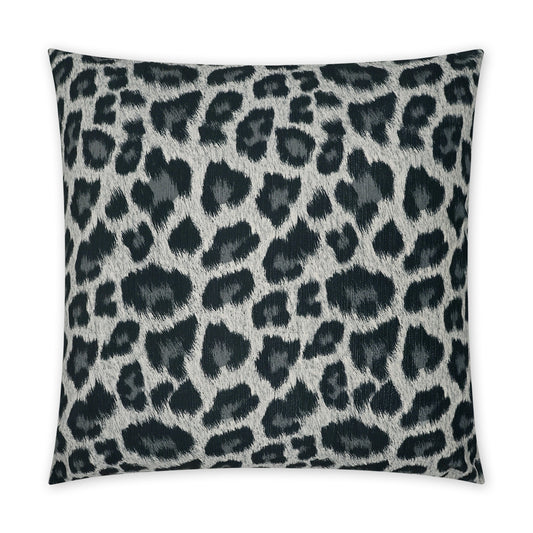 D.V. KAP HOME   24" x 24" Panthera Pillow - Domino Animal    - 3756-D-2424