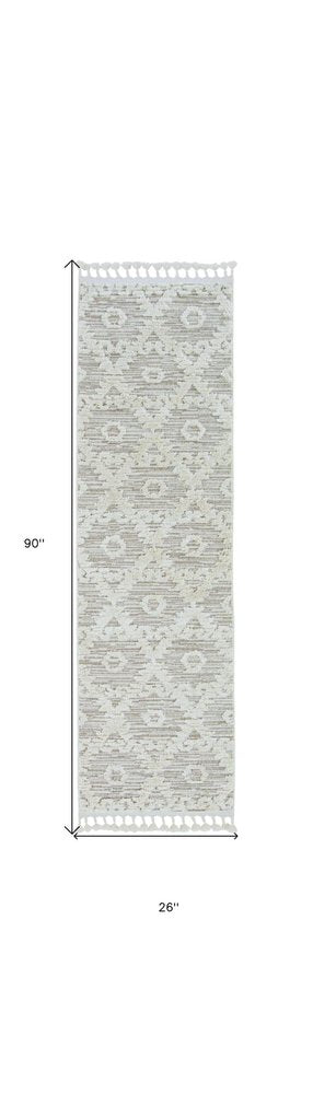 12' X 15' Ivory Beige Area Rug