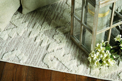 12' X 15' Ivory Beige Area Rug