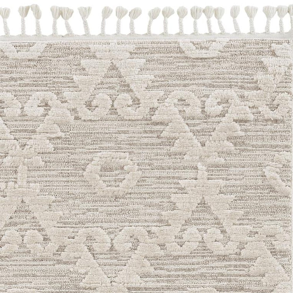 12' X 15' Ivory Beige Area Rug