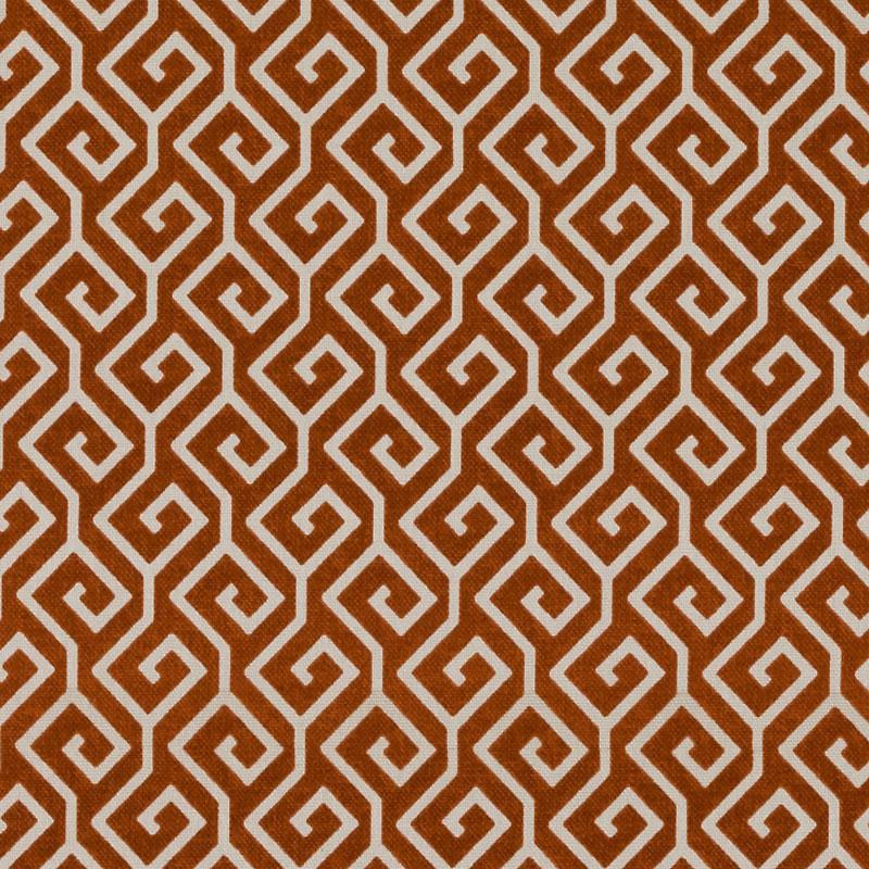 Duralee Dp61569 | 113-Brick  Print     - 375714