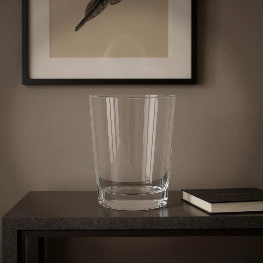 11" Clear Bud Lead Free Crystal Table Vase