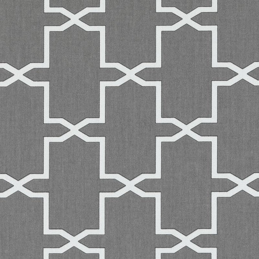 Duralee Dp61570 | 352-Smoke  Print     - 376077