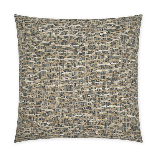 D.V. KAP HOME   24" x 24" Bengal Pillow - Flint Animal, Abstract    - 3761-F-2424