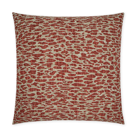 D.V. KAP HOME   24" x 24" Bengal Pillow - Spice Animal, Abstract    - 3761-S-2424