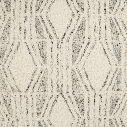 D.V. KAP HOME   24" x 24" Faux Show Pillow Global, Farmhouse, Fur    - 3762-2424