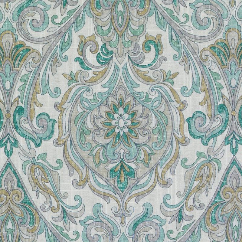 Duralee Dp61568 | 125-Jade  Print     - 376219