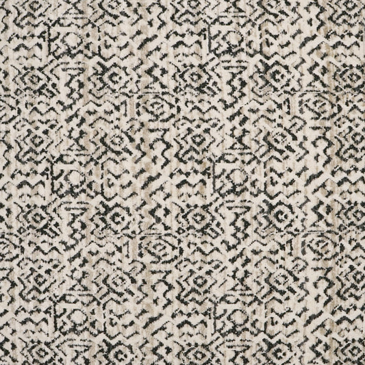 D.V. KAP HOME 3763-P-YARD Inca Fabric - Pebble Global, Western Chic  Black, Tan,Taupe   - Inca