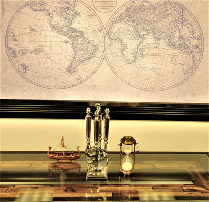 Magnifying Glass Letter Opener Bottle Opener And Candle Snuffer Set