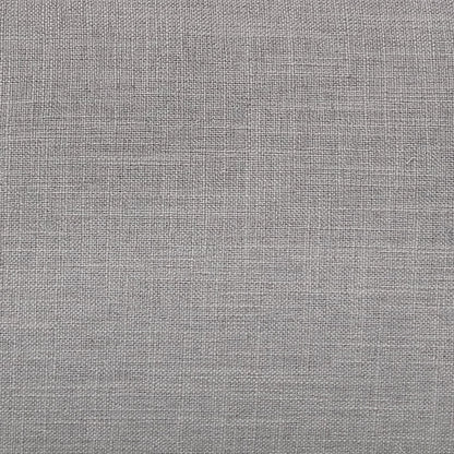 42" Gray and Brown Linen Arm Chair