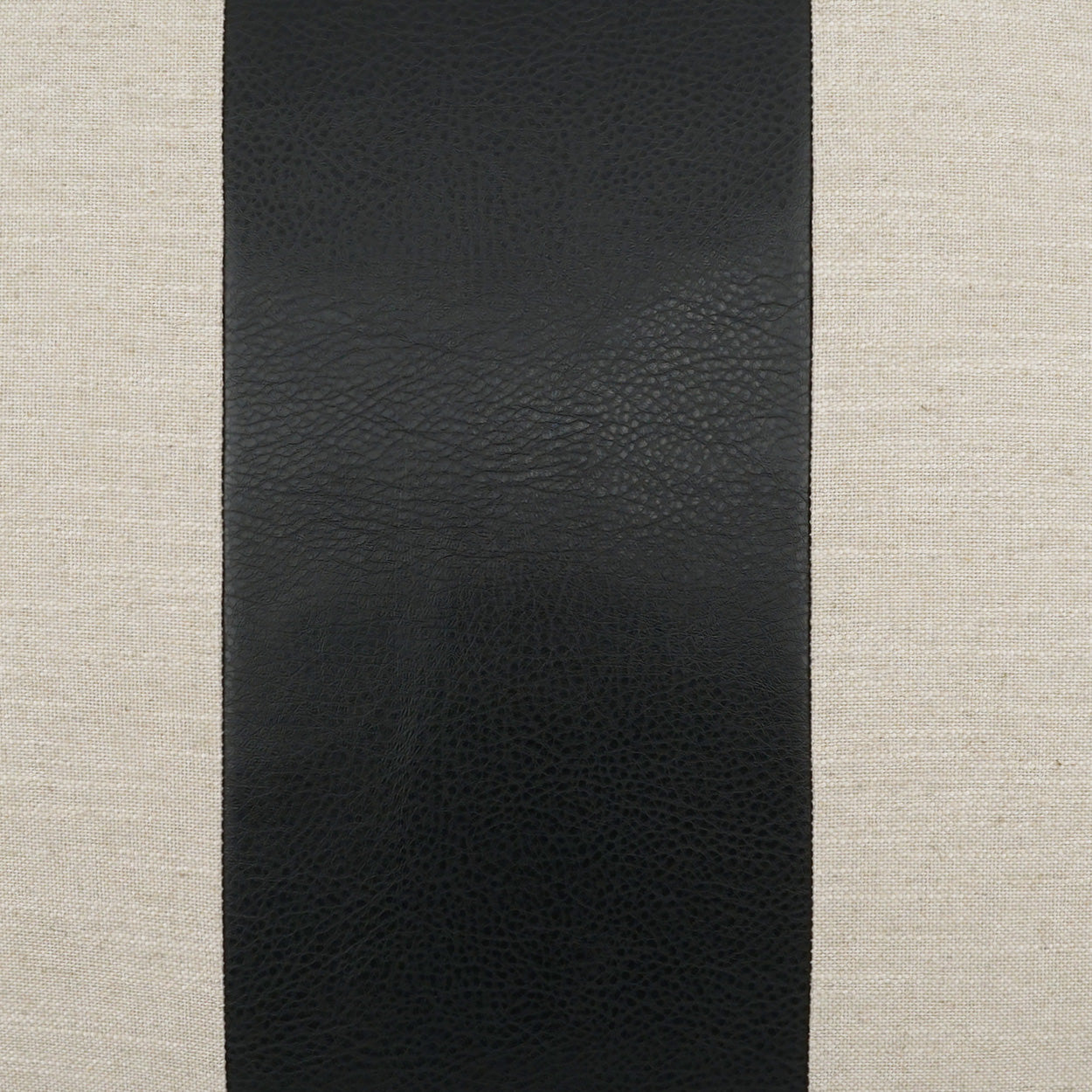 D.V. KAP HOME   24" x 24" Rodeo Band Pillow - Black Western Chic, Farmhouse, Band / Ribbon    - 3767-B-2424