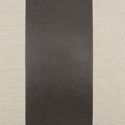 D.V. KAP HOME   24" x 24" Rodeo Band Pillow - Grey Western Chic, Farmhouse, Band / Ribbon    - 3767-G-2424