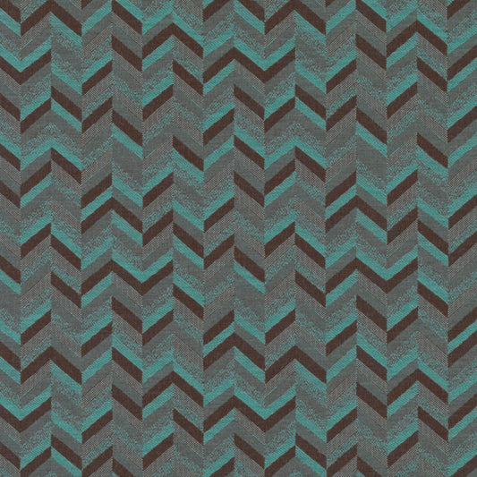 Duralee Contract 90920 | 680-Aqua/Cocoa  Upholstery     - 376725