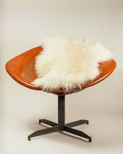 2' X 3' Latte New Zealand Natural Sheepskin Rug