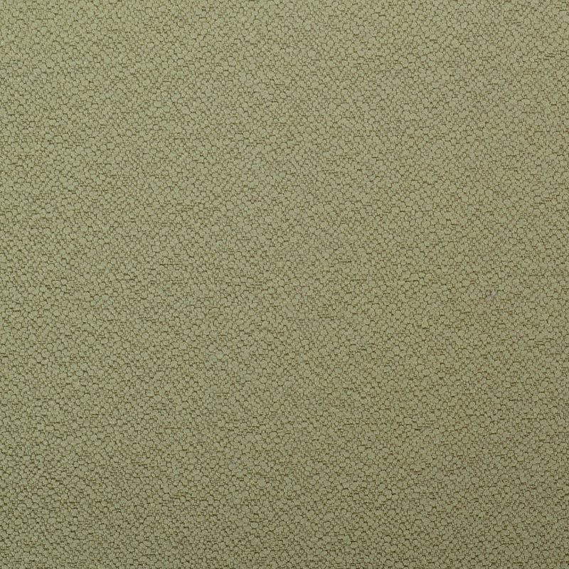 Olive-green pebble-grain upholstery fabric texture, close-up view.
