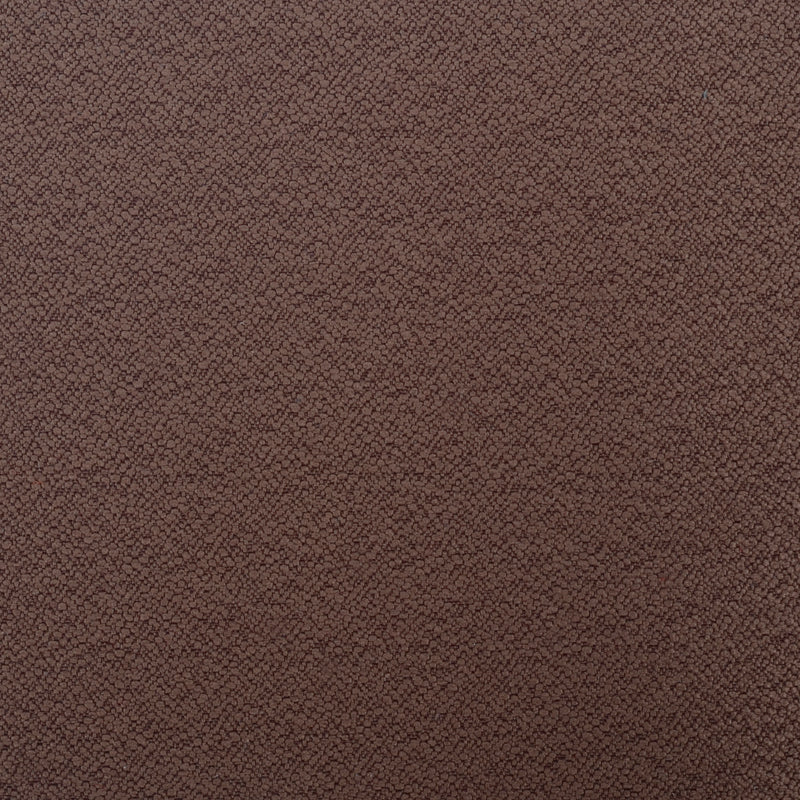 Dark brown pebble-grain fabric texture close-up for upholstery.