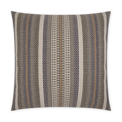 D.V. KAP HOME   24" x 24" Lalam Pillow Western Chic, Farmhouse, Stripes    - 3773-2424