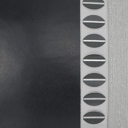 D.V. KAP HOME   24" x 24" Paros Pillow - Black Traditional, Band / Ribbon    - 3774-B-2424