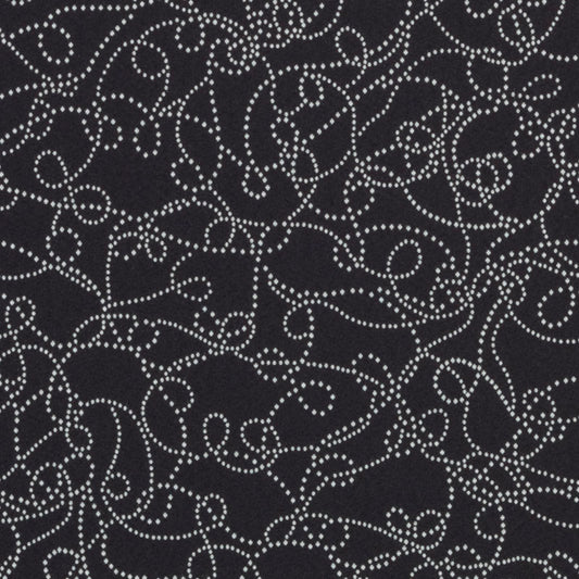 Duralee Contract 90925 | 295-Black/White  Upholstery     - 377413