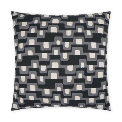 D.V. KAP HOME   24" x 24" Final Touch Pillow Abstract, Modern    - 3776-2424