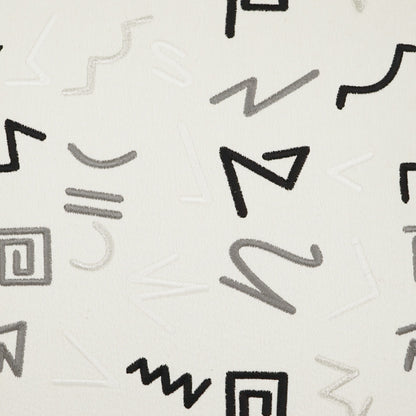 D.V. KAP HOME   24" x 24" Staccato Pillow Abstract, Modern    - 3778-2424