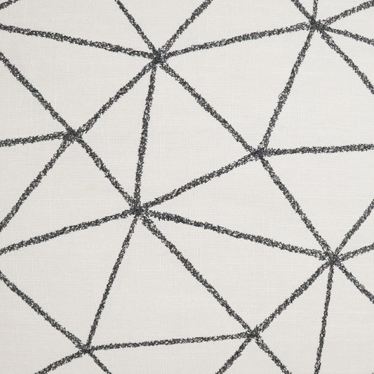 D.V. KAP HOME 3781-YARD Constellation Fabric Geometric, Embroidery  White   - Constellation