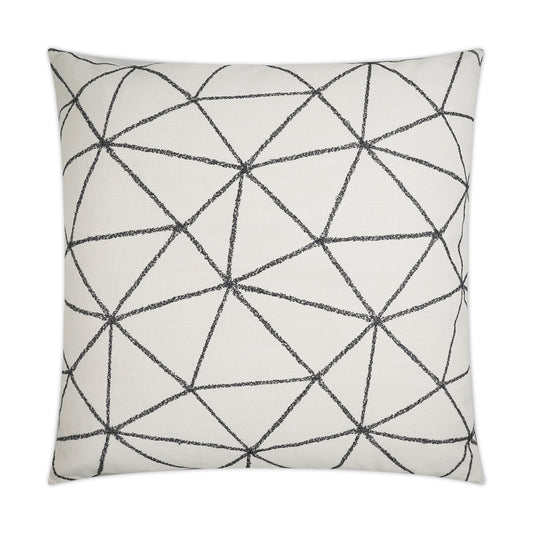 D.V. KAP HOME   24" x 24" Constellation Pillow Geometric, Embroidery    - 3781-2424
