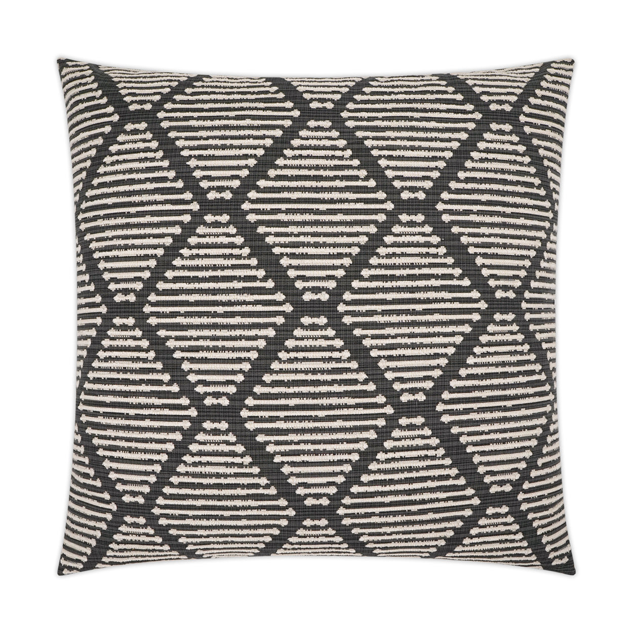 D.V. KAP HOME   24" x 24" Urbina Pillow Farmhouse, Geometric    - 3782-2424