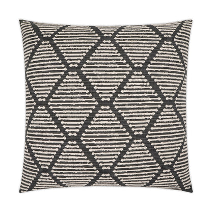 D.V. KAP HOME   24" x 24" Urbina Pillow Farmhouse, Geometric    - 3782-2424