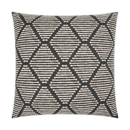 D.V. KAP HOME   24" x 24" Urbina Pillow Farmhouse, Geometric    - 3782-2424