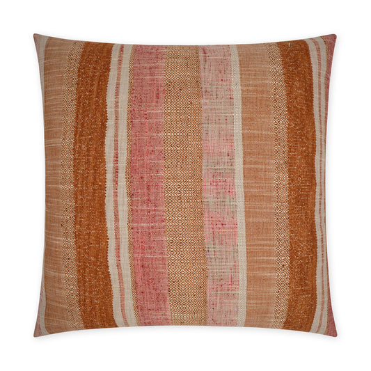 D.V. KAP HOME   24" x 24" Prologue Pillow - Terracotta Global    - 3787-T-2424