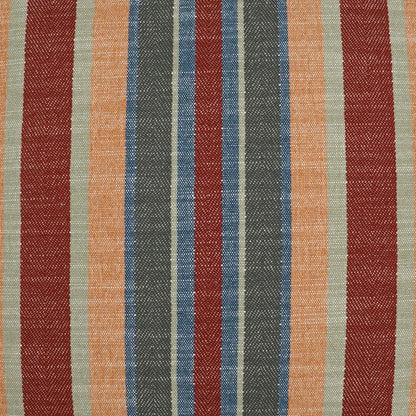 D.V. KAP HOME   24" x 24" Ponce Pillow - Lodge Western Chic, Stripes    - 3788-L-2424