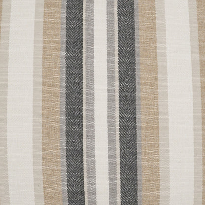 D.V. KAP HOME   24" x 24" Ponce Pillow - Natural Western Chic, Stripes    - 3788-N-2424