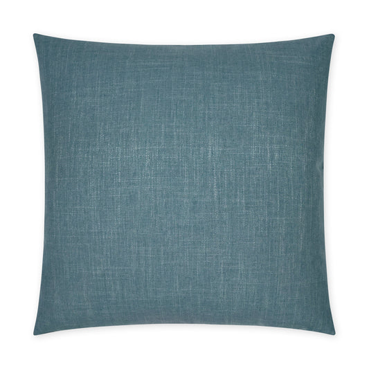 D.V. KAP HOME   24" x 24" Lena Pillow - Lapis Beach, Solid    - 3794-L-2424