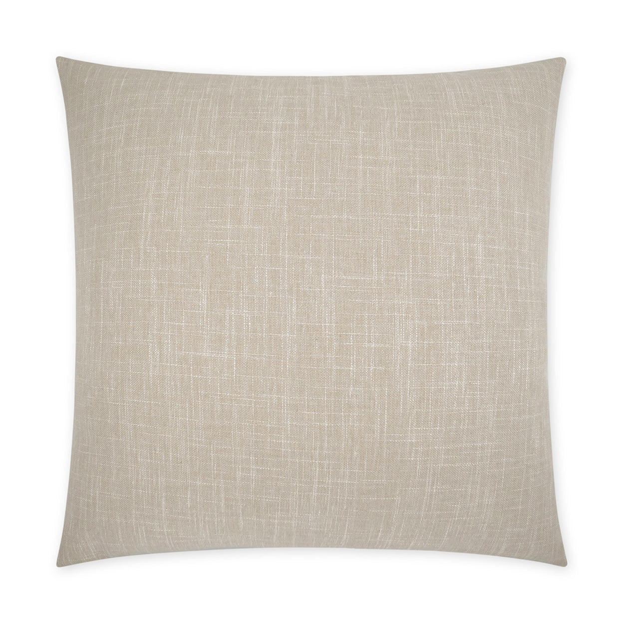 D.V. KAP HOME   24" x 24" Lena Pillow - Sand Beach, Solid    - 3794-S-2424