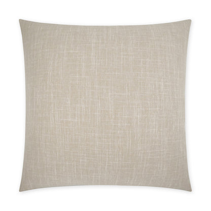 D.V. KAP HOME   24" x 24" Lena Pillow - Sand Beach, Solid    - 3794-S-2424