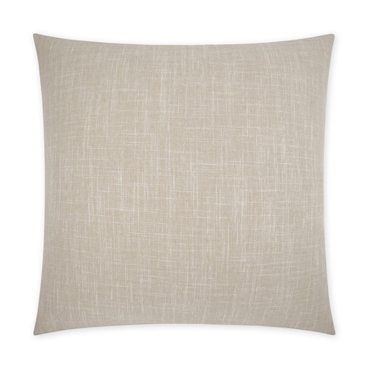 D.V. KAP HOME   24" x 24" Lena Pillow - Sand Beach, Solid    - 3794-S-2424