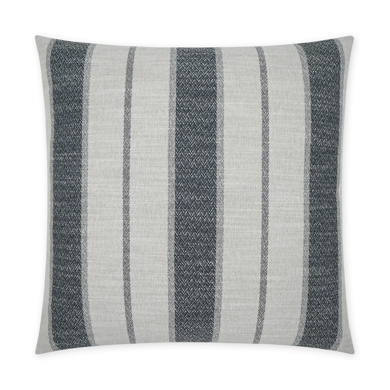 D.V. KAP HOME   24" x 24" Sconset Pillow - Stormy Beach, Stripes    - 3795-S-2424