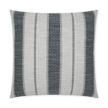 D.V. KAP HOME   24" x 24" Sconset Pillow - Stormy Beach, Stripes    - 3795-S-2424
