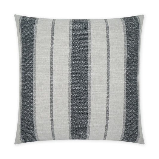 D.V. KAP HOME   24" x 24" Sconset Pillow - Stormy Beach, Stripes    - 3795-S-2424