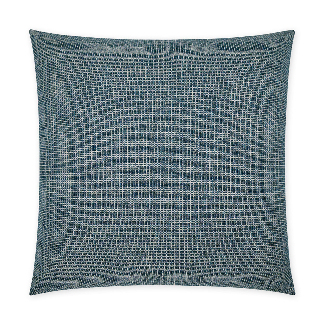 D.V. KAP HOME   24" x 24" Emmorton Pillow - Blue Geometric    - 3797-B-2424