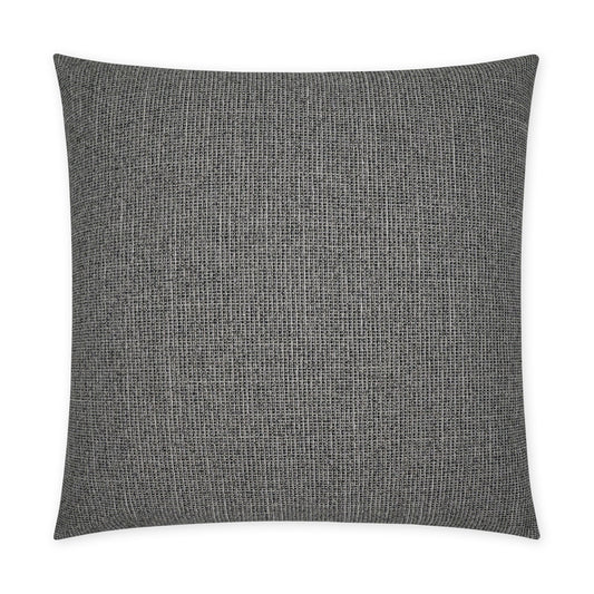 D.V. KAP HOME   24" x 24" Emmorton Pillow - Charcoal Geometric    - 3797-C-2424